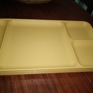 Tupperware kiddie tray