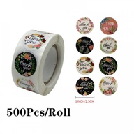 Thank You Stickers Assorted Design 500pcs