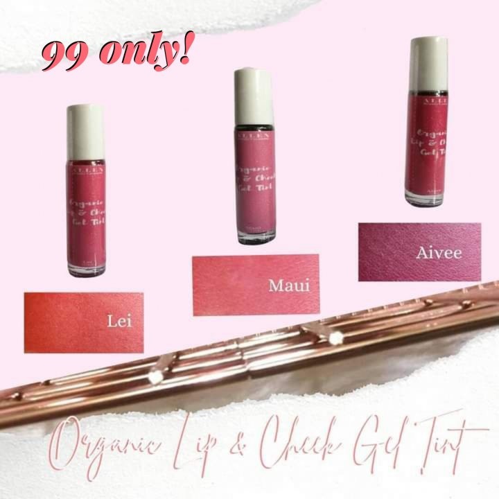 Lip and Cheek Gel Tint by Allen Beauty Cosmetics at 99.00 from Negros