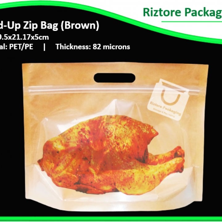 ROAST CHICKEN BAG With ZIP LOCK at 8.50 from Rizal. LookingFour Buy