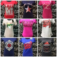 10 pieces womens t-shirts branded overruns mallpullouts from Bangladesh