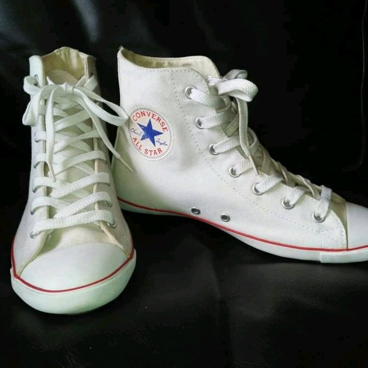 Videnskab butik se tv Original high cut chuck taylor converse all star slim type sole shoes for  women at 850.00 from Benguet. | LookingFour Buy & Sell Online