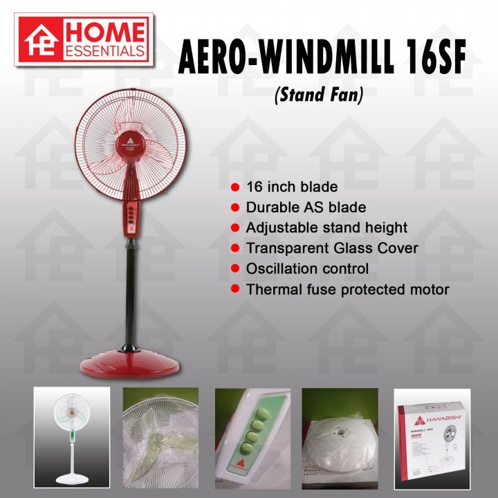 Aero Windmill 16sf Stand Fan at 1195.00 from City of Caloocan