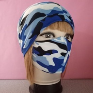 Premium Full Head Cover Turban w/ mask Set