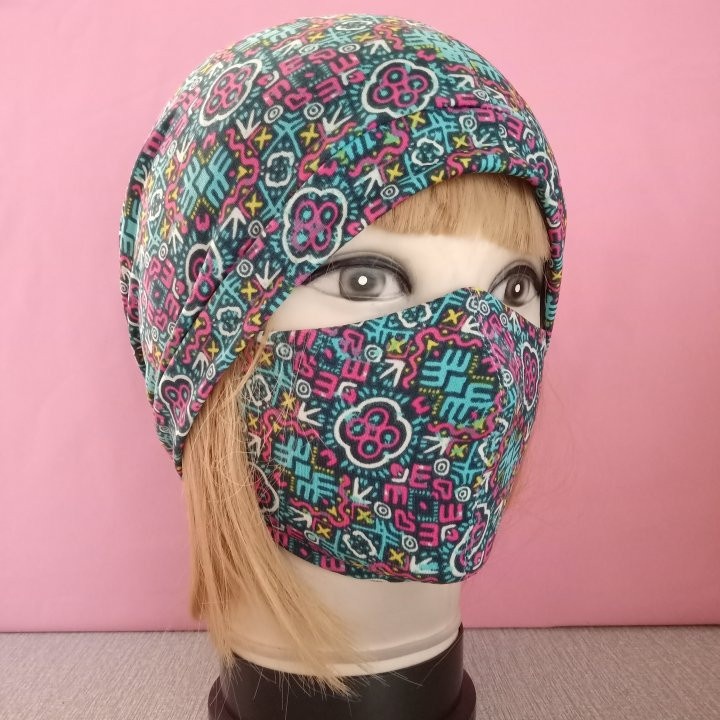 Premium Full Head Cover Turban w/ mask Set at 70.00 from Rizal ...