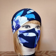 Fashionable Premium Headband Type Turmask Turban Mask Set