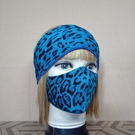 Fashionable Premium Headband Type Turmask Turban Mask Set