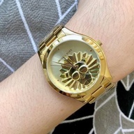 Michael Kors Women's Slim Runway Gold-Tone Watch (MK 3889) ORIGINAL