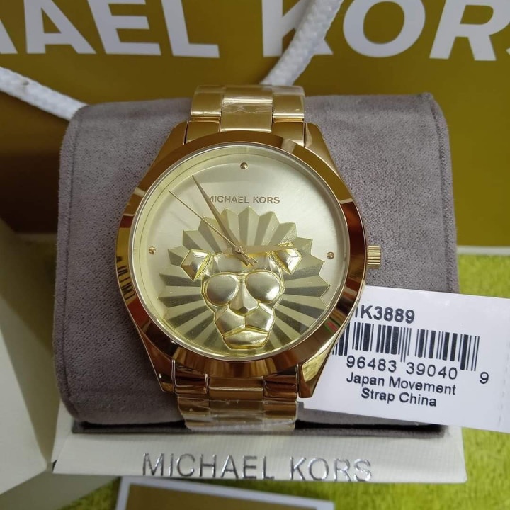 Michael Kors Women s Slim Runway Gold Tone Watch MK 3889 ORIGINAL at 3799.00 from City of Caloocan. LookingFour Buy Sell Online