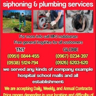 malabanan siphoning plumbing services