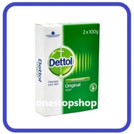 Dettol Antibacterial Original Bar Soap 2 x 100g