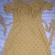 Pre-loved polka dress available