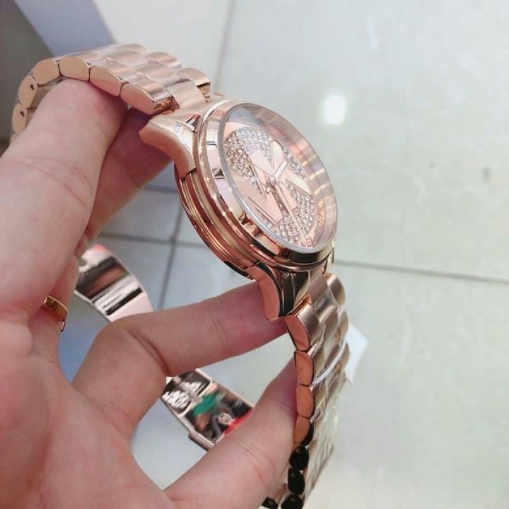Michael Kors Logo Runway Rose Gold watch MK 5853 Original at 3599.00 from City of Caloocan. LookingFour Buy Sell Online