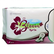 Bloom Night Use Sanitary Napkin with Negative Ion & Antioxidant 8pads