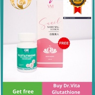 1 Bottle Dr. Vita Glutathione Get 1 Free Vita Mira Snail Lotion