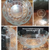 Glass wares/Crystal wares