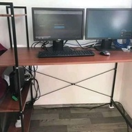 BIG Desk Table 120cm Dual Monitor
