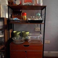 Wooden Kitchen Rack With Door Cabinet SALE