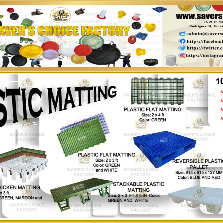 PLASTIC MATTING WAREHOUSE SAVERS CHOICE FACTORY at 1.00 from City of