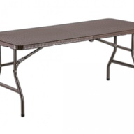 ENDURA Rattan 6ft Fold In Half Table 6 FT FOLD-IN-HALF TABLE