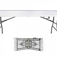 ENDURA Jasmine 6 Ft Fold In Half Table 6 FT FOLD-IN-HALF TABLE
