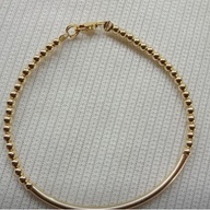 AUTHENTIC US 10K GOLD FILLED bracelet