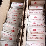 Hot Sauce Sachets Del Monte 250pcs