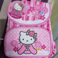 Original hello kitty backpack for girls 5-10yo