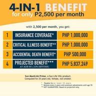Sun MaxiLink Prime is an investment-linked life insurance plan
