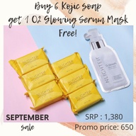 Buy 6 Kojic soaps get 1 O2 Glowin Serum Mask free