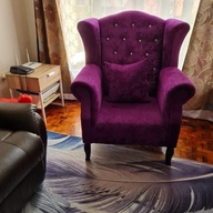 Purple Princess chair