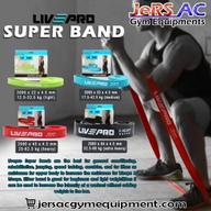 Livepro Power/ Super/ Resistance band for Home Exercise & Gym Equipment