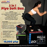 3in1 Plyo Soft Box for Home Exercise or Gym Equipment