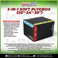 3 IN 1 SOFT PLYOBOX "JERS AC GYM EQUIPMENT"