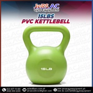 15lbs PVC Kettlebell for Home Exercise & Gym Equipment