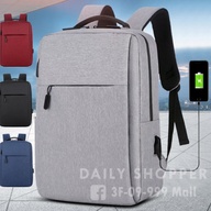 Laptop Backpack with USB charger hole