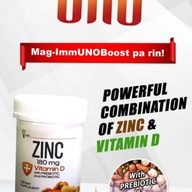 ZINC + VITAMIN D with Prebiotic and Probiotic