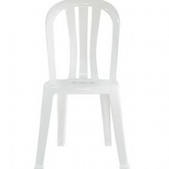 Uratex Monoblock 1001 Americana Chair White (25pcs used)