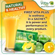 First Vita Plus Dalandan,Vitamins,Healthy Juice Drink ,20 Sachet per Box