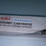 Wellos ceramic  cartridge shower