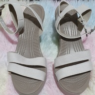 CROCS sandals/ wedge