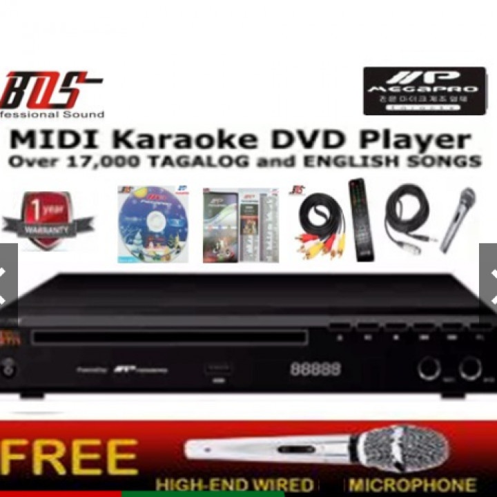 Megapro Doremi D750 Karaoke Videoke Player With Wired Mic at 1600.00