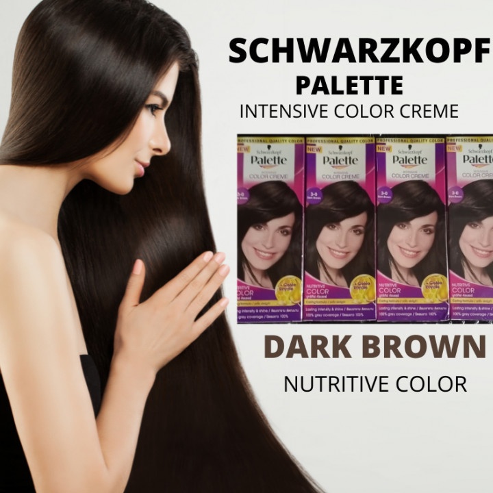 HAIR COLOR DARKBROWN SCHWARZKOPF HAIR PALETTE INTENSIVE COLOR CREME  NUTRITIVE COLOR at  from City of Makati. | LookingFour Buy & Sell  Online