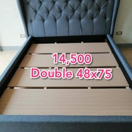 Double size elegant bed frame