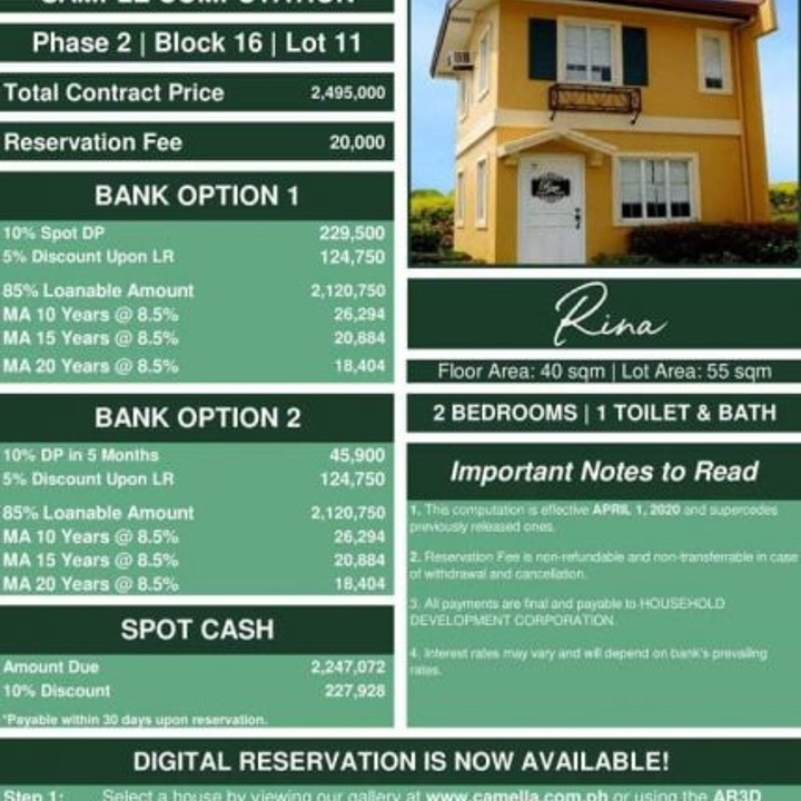 House and lot for sale at 2495000.00 from Cavite. LookingFour Buy