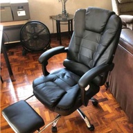 OFFICE BOSS CHAIR with foot rest and massager