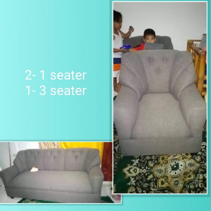 Bulky type sofa set. at 7500.00 from City of Pasig. LookingFour Buy
