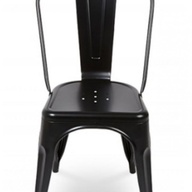 TOLIX CHAIR (BLACK AND GRAY)