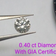 Diamond Natural Stone with GIA Certificate