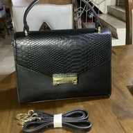 Aldo Snakeskin Three-Way Bag